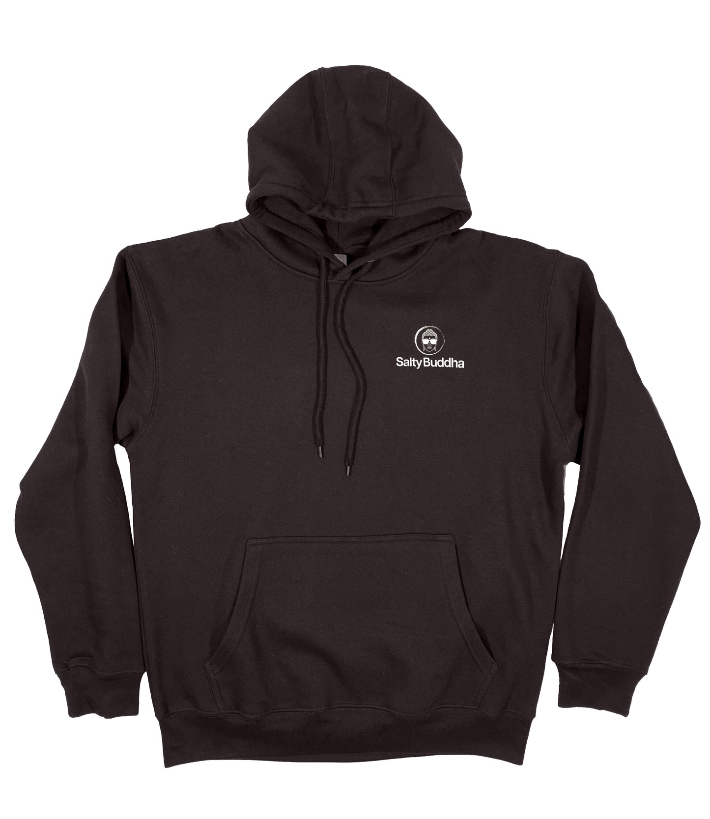 Salty Buddha Logo Hoodie – Black