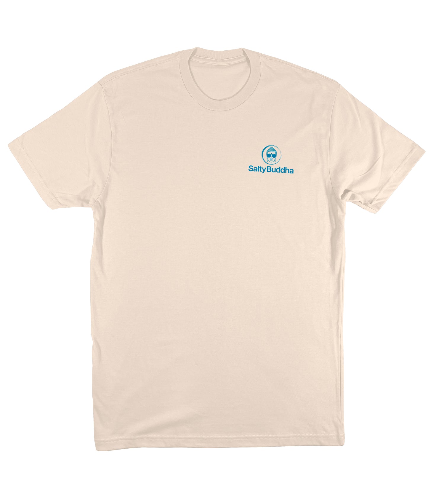 Salty Buddha Logo Tee – Sand
