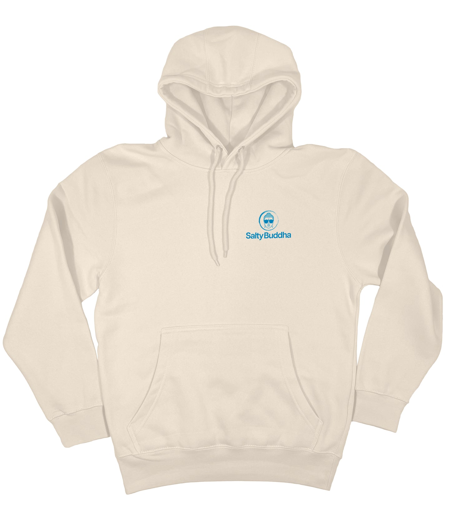 Salty Buddha Logo Hoodie – Sand